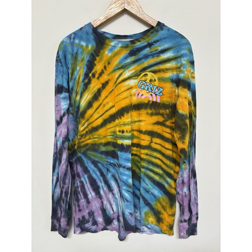 Griz Limited Edition XL Longsleeve Show Love Spread Love Tie Dye Mushrooms - Picture 2 of 13